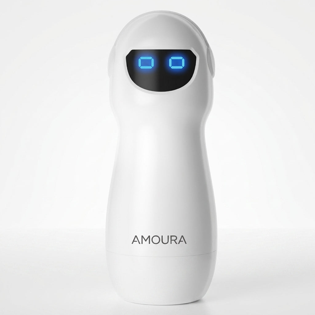 Amoura Penis Stroker Masturbator, Manual & Vibrating, Men's, TPE
