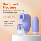 Amoura Couples Vibrator, Multi-Scenario Play, Couples Toy, USB Rechargeable