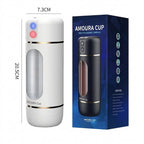Amoura Male Masturbator, Prostate Massager, Vibrating, Men's, Waterproof