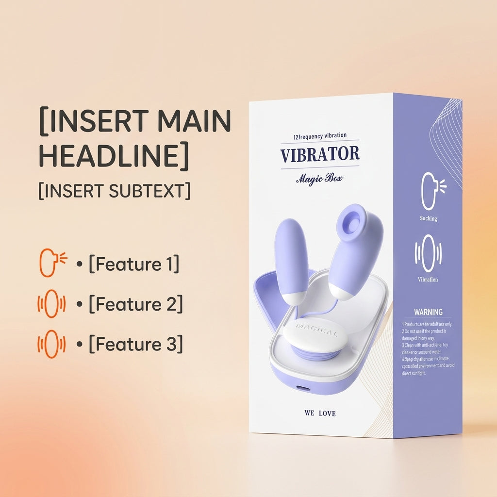 Amoura Couples Vibrator, Multi-Scenario Play, Couples Toy, USB Rechargeable