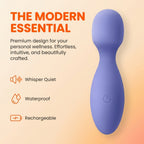 Wholesale Cordless Electric Full Body Massager Silicone Wand Vibrators; Personal Sex Toy Rechargeable External Wand Massager