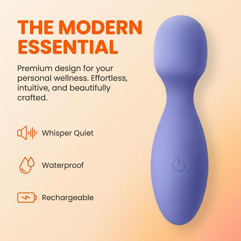 Wholesale Cordless Electric Full Body Massager Silicone Wand Vibrators; Personal Sex Toy Rechargeable External Wand Massager