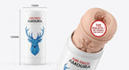 Amoura Male Stroker, Realistic Texture, Manual Masturbator, Body-Safe TPE, Waterproof