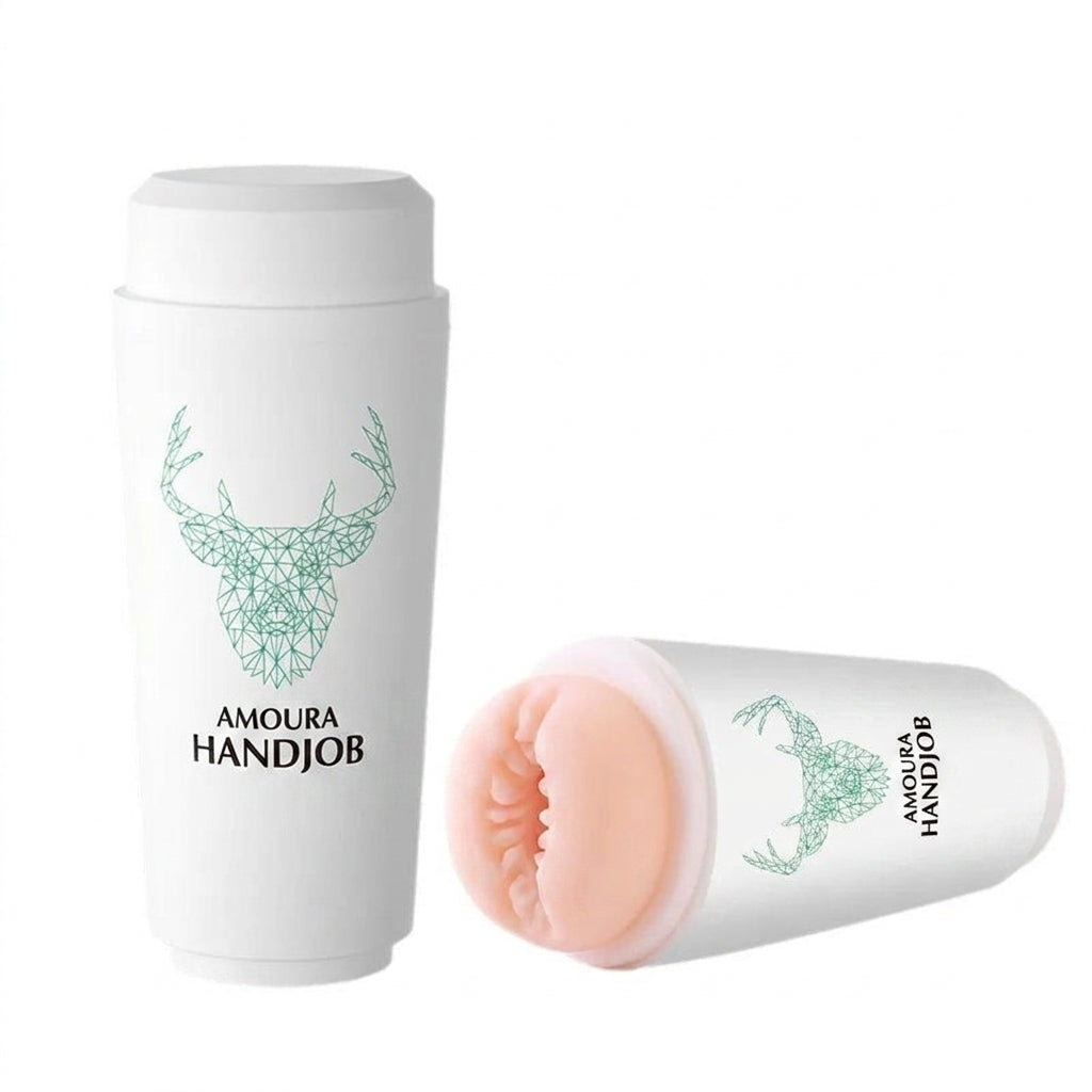Amoura Men's Stroker Masturbator, Vaginal Simulator, TPE Material