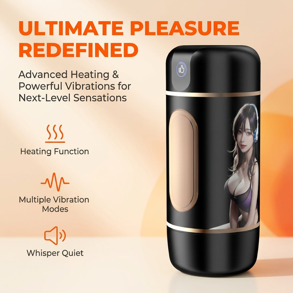 Interactive Male Wellness Cup with Voice Response