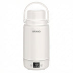 Electric Heating Cup Portable Stainless Steel Bottle Kettle 1L