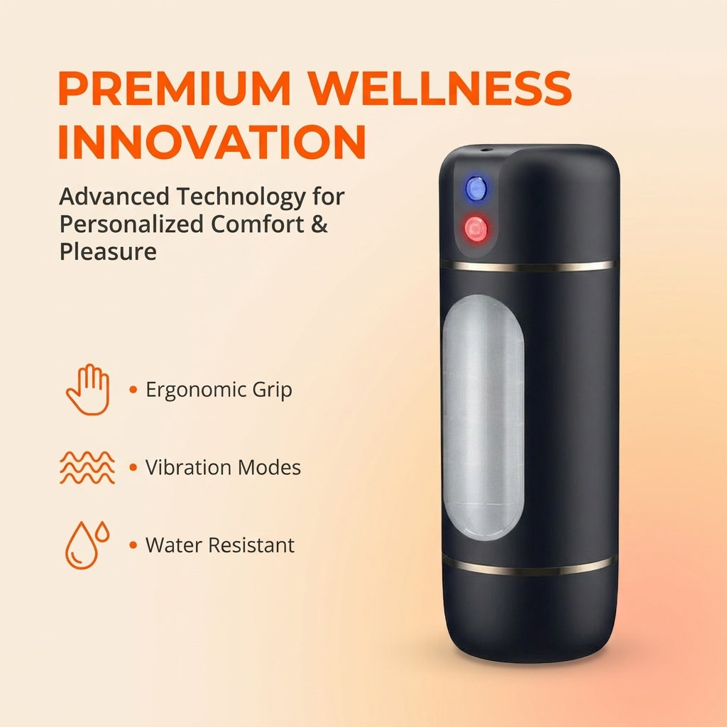 Interactive Male Wellness Cup with Voice Response
