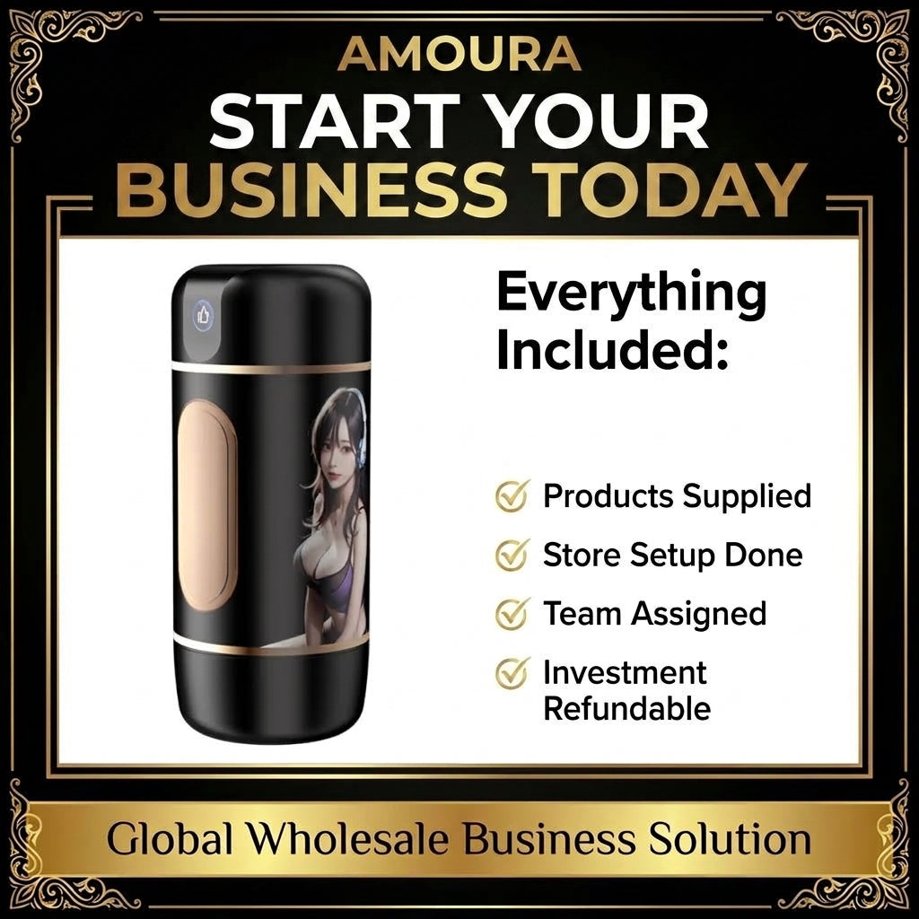 Amoura Vaginal Masturbator, Stroker, Manual, TPE, Waterproof