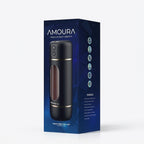 Amoura P-65 Male Masturbator, Oral Stroker, Vibrating & Suction, Remote Control, TPE