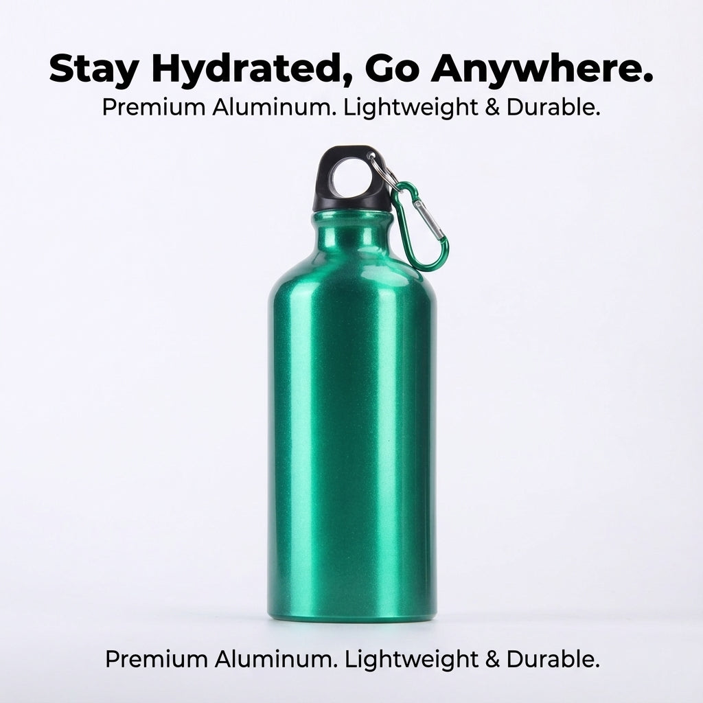 Metal Water Bottle – Large Capacity Reusable Drinking Bottle