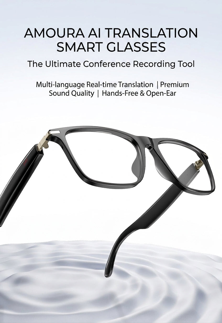 2026 New Cross-Border Hot-Selling Ai Translation Smart Glasses with Call Function, Photochromic Lenses, Bluetooth Wireless Music Glasses