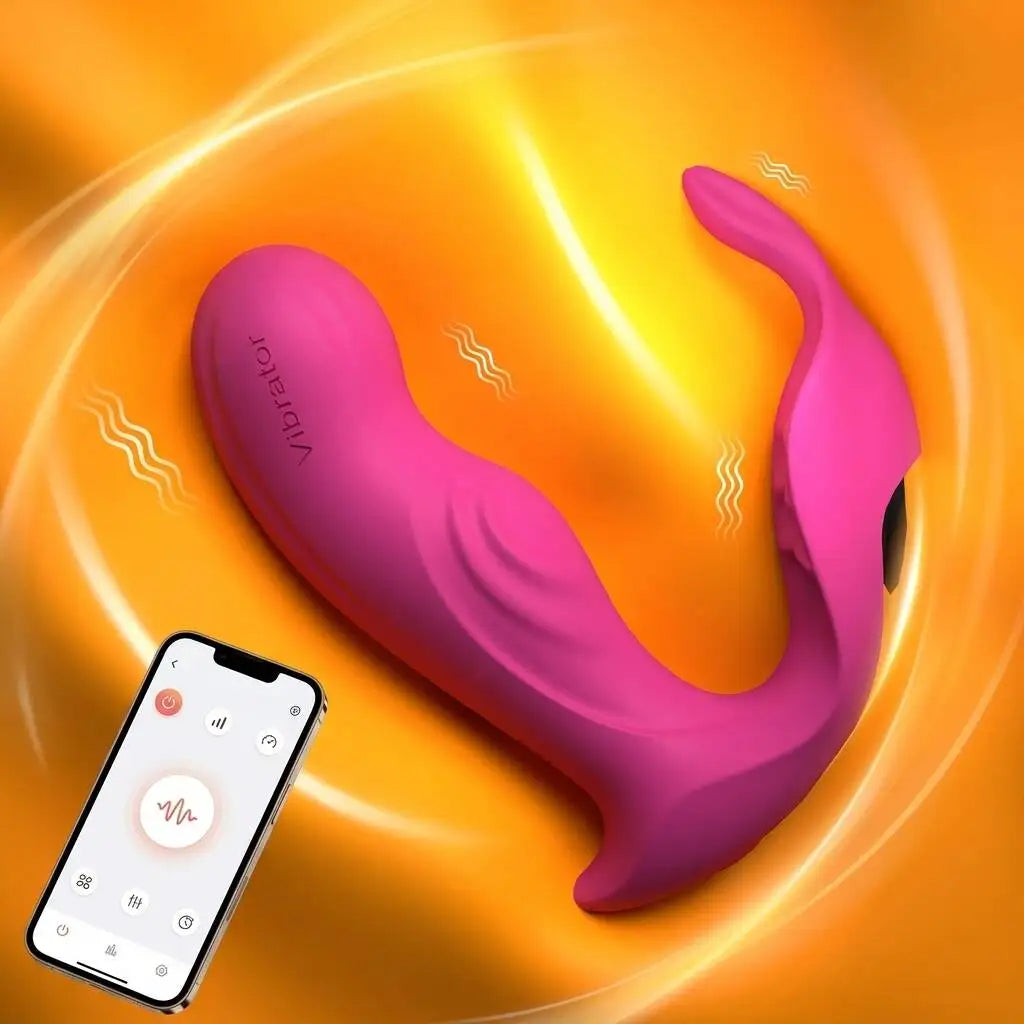 Amoura Clitoral & Vaginal Wearable Vibrator, Multi-Speed, Remote Control, Silicone, Heating, Waterproof – wearable couples vibrator