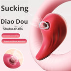 Amoura Clitoral & G-Spot Rabbit Vibrator, Suction Massager, 9-Frequency, Women's – dual-zone vibrator