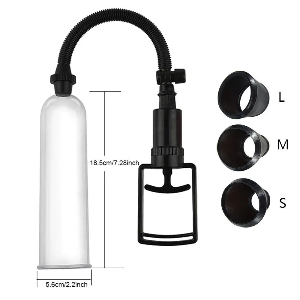 Amoura Men's Vacuum Penis Pump Stroker, Masturbator, Suction, Battery Operated – <item>penis pump</item>
<item>stroker</item>
<item>masturbator sleeve</item>