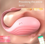 Amoura G-Spot & Clitoral Egg Vibrator, App-Controlled, 9-Frequency, Women's, Silicone – waterproof vibrator