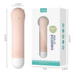 Amoura G-Spot & Clitoral Vibrator, Personal Massager, 10-Mode Vibrating, Women's, Silicone, IPX7 Waterproof – 10-mode vibrator