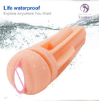 Amoura Male Masturbator Cup, Stroker, Realistic, Soft TPE, Vaginal – male pleasure toy