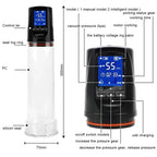 Amoura Male Penis Pump, Masturbator, 7-Frequency Electric Suction, Manual, Silicone – waterproof pump