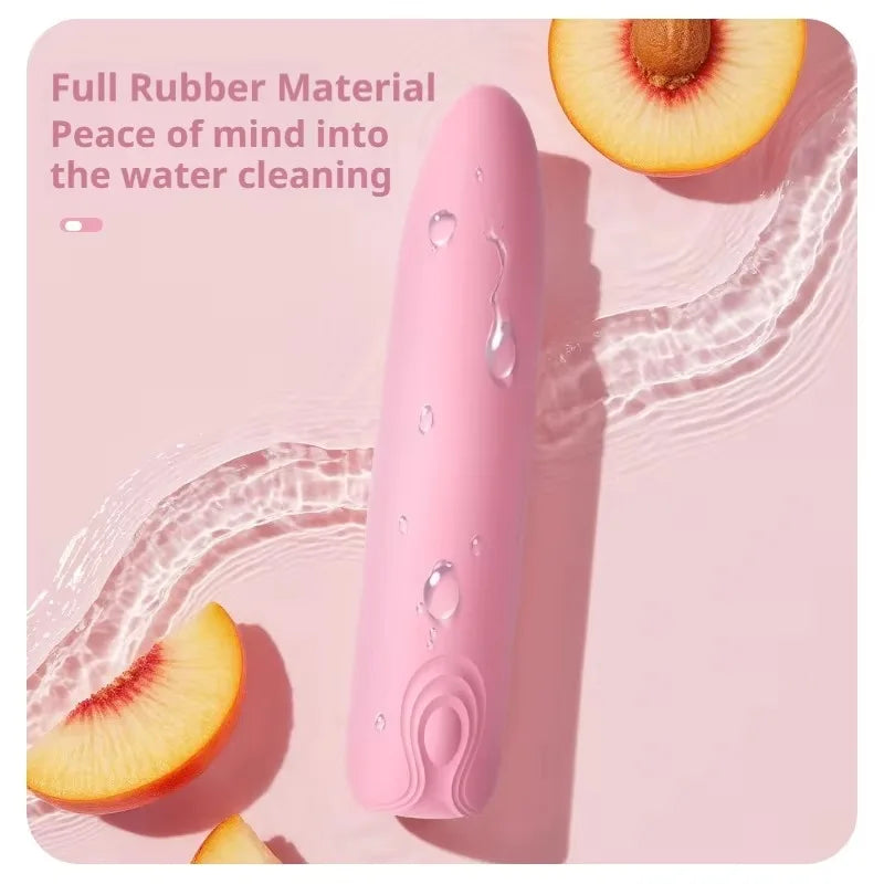 Amoura Mini Lipstick Bullet Vibrator, 10 Modes, Clitoral Stimulator, Women's, Whisper-Quiet, ABS, IPX6 Water-Resistant – waterproof vibrator