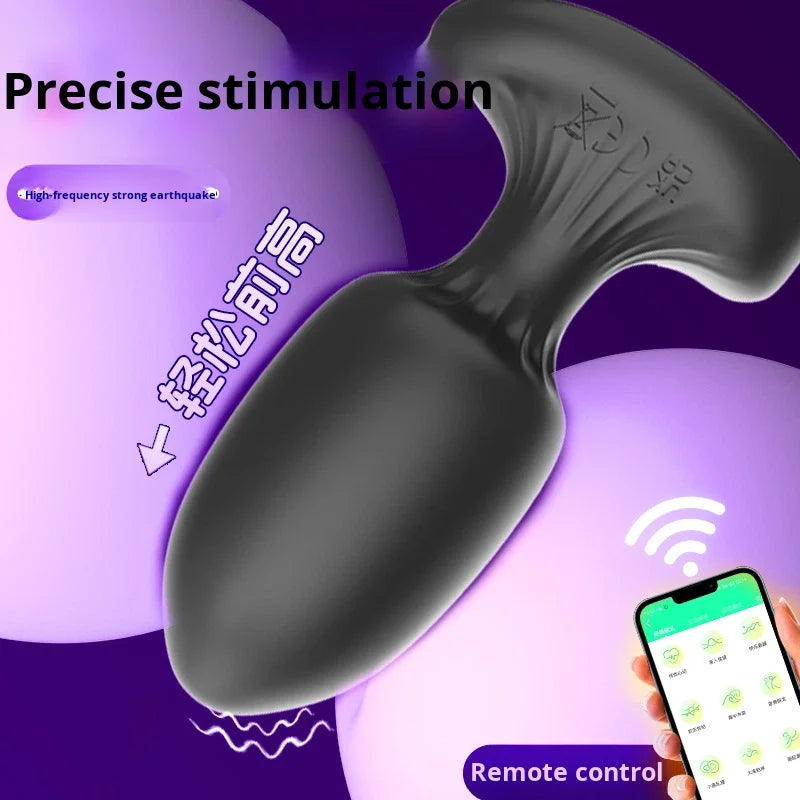 Amoura Anal & Prostate Vibrator, App-Controlled, Men's, Silicone – men's vibrator
