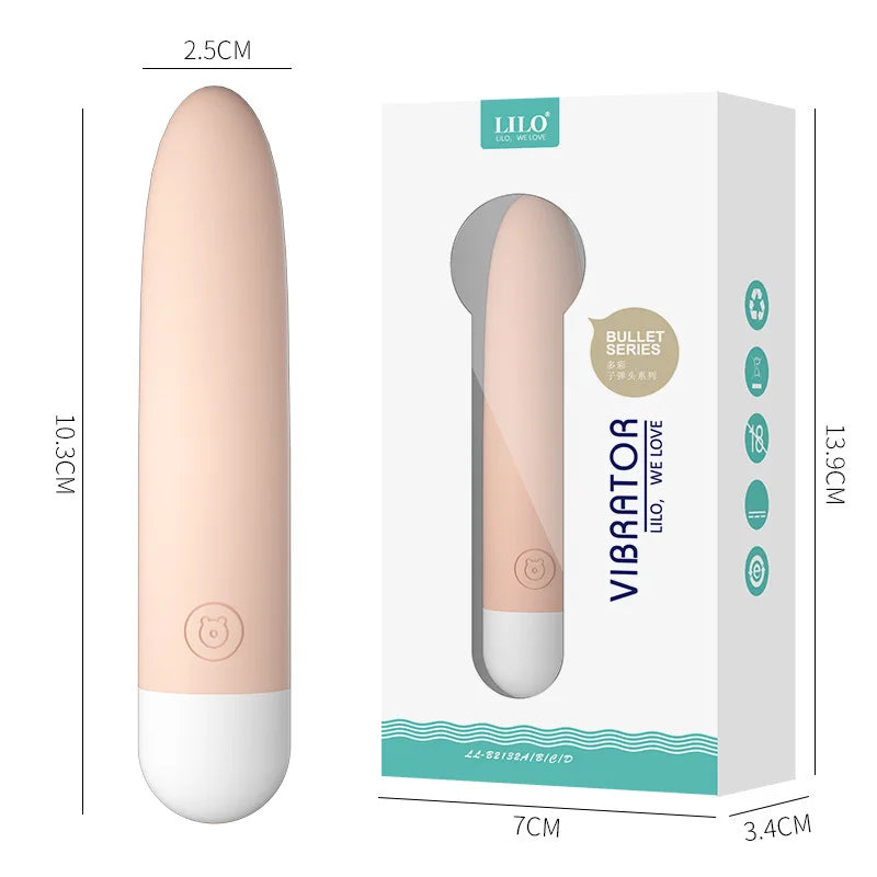 Amoura G-Spot & Clitoral Vibrator, Personal Massager, 10-Mode Vibrating, Women's, Silicone, IPX7 Waterproof – women's vibrator