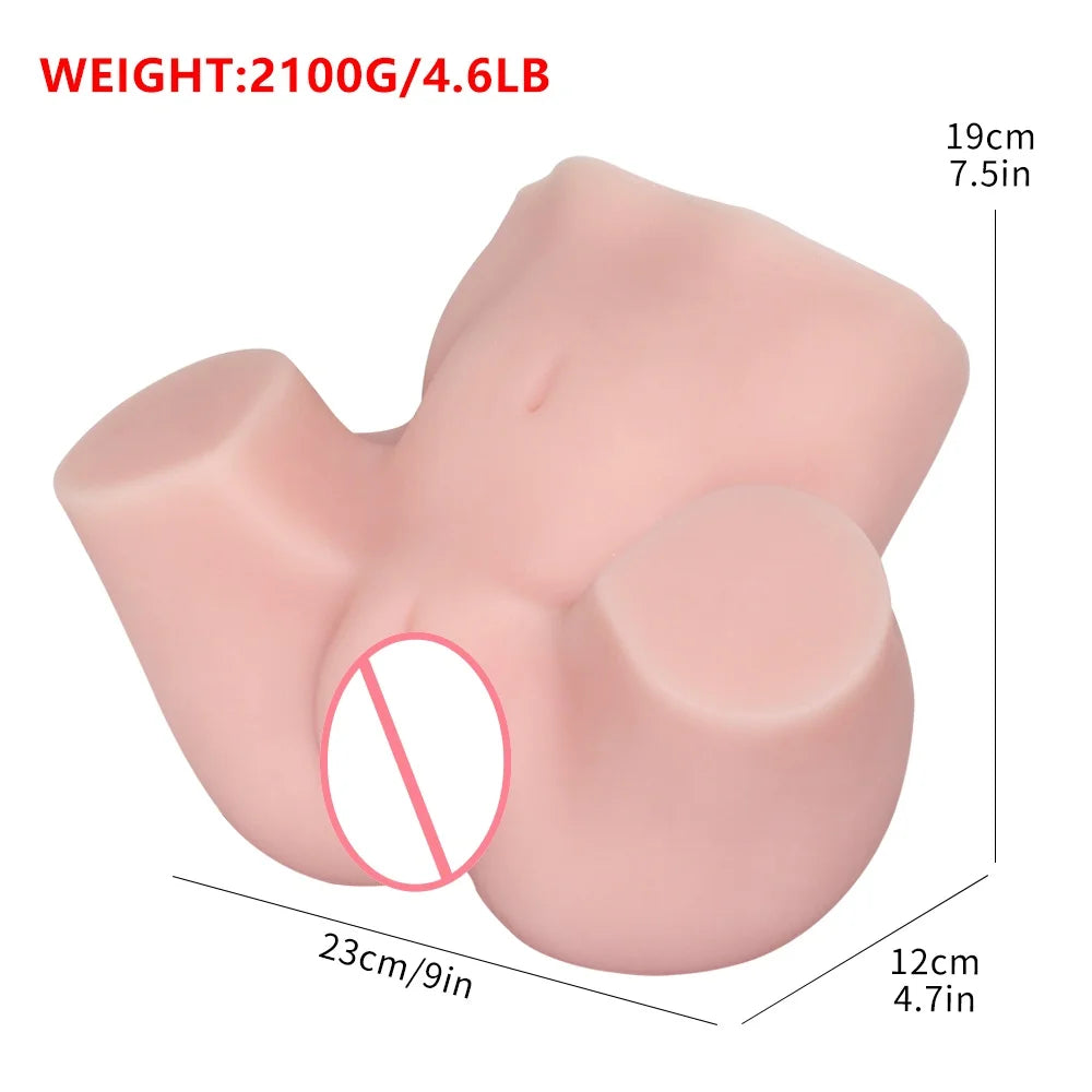 Amoura Men's Masturbator, Vaginal, Anal & Oral Stroker, TPE, Waterproof – waterproof stroker