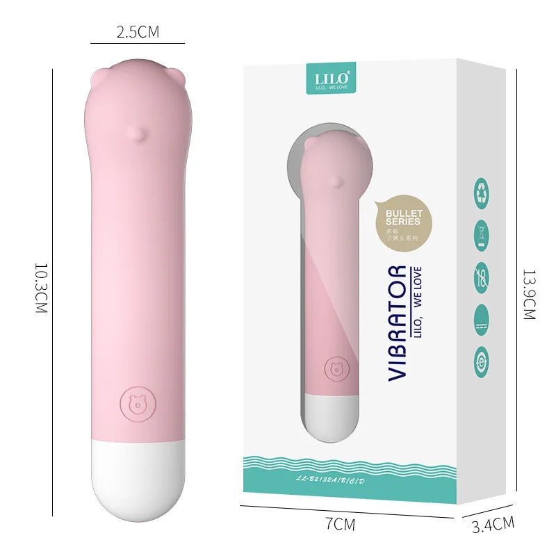 Amoura G-Spot & Clitoral Vibrator, Personal Massager, 10-Mode Vibrating, Women's, Silicone, IPX7 Waterproof – personal massager