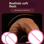 Amoura Realistic Silicone Dildo, Vibrating, Women's, Remote Control, Waterproof – Adult Toy