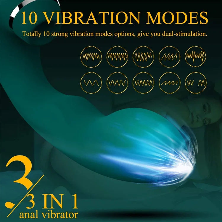 Amoura Double-Headed G-Spot Dildo, Suction Base, Body-Safe Silicone, Waterproof – waterproof dildo
