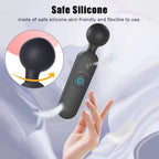Amoura Clitoral & G-Spot Wand Massager, Vibrating, Women's, Heating, Silicone, Waterproof – Heating Vibrator