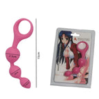 Amoura Anal 3-Bead Dilator, Silicone Plug, Waterproof IPX7, Unisex – anal trainer
