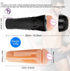 Amoura Male Masturbator Cup, Stroker, Realistic, Soft TPE, Vaginal – vaginal stroker