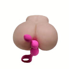 Amoura Anal 3-Bead Dilator, Silicone Plug, Waterproof IPX7, Unisex – butt plug