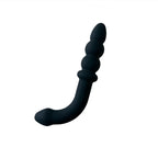 Amoura Anal & Vaginal Curved Beads, Silicone, Waterproof – Medical-Grade Silicone