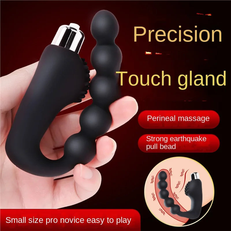 Amoura Prostate Vibrator, Personal Massager, Vibrating, Men's, Battery Operated, Silicone – prostate massager