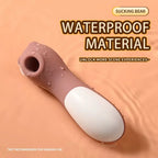 Amoura Clitoral & Nipple Suction Vibrator, Personal Massager, Air Pulse, Women's, Medical-Grade Silicone, Waterproof – oral stimulator vibrator