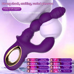 Amoura IPX5 Waterproof (with rating confirmed), Clitoral & G-Spot Rabbit Vibrator, Massager, Vibrating & Rotating, Women's, Medical-Grade Silicone, IPX5 Waterproof – waterproof vibrator