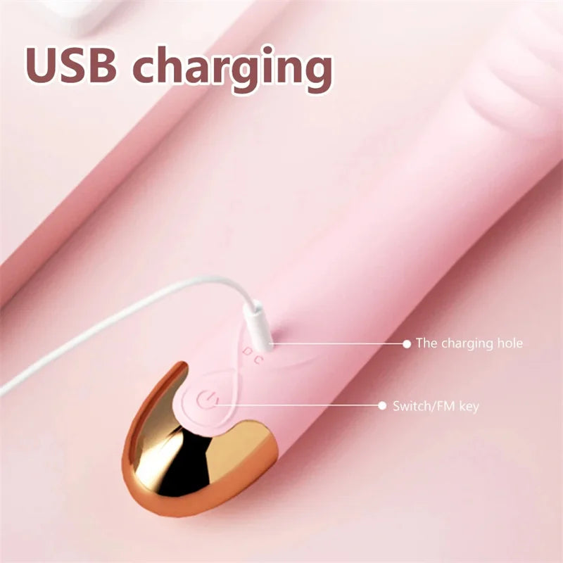 Amoura Clitoral & G-Spot Vibrator, Personal Massager, 10-Mode Vibrating, Women's, Medical-Grade Silicone, Waterproof – waterproof vibrator