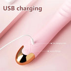 Amoura Clitoral & G-Spot Vibrator, Personal Massager, 10-Mode Vibrating, Women's, Medical-Grade Silicone, Waterproof – waterproof vibrator
