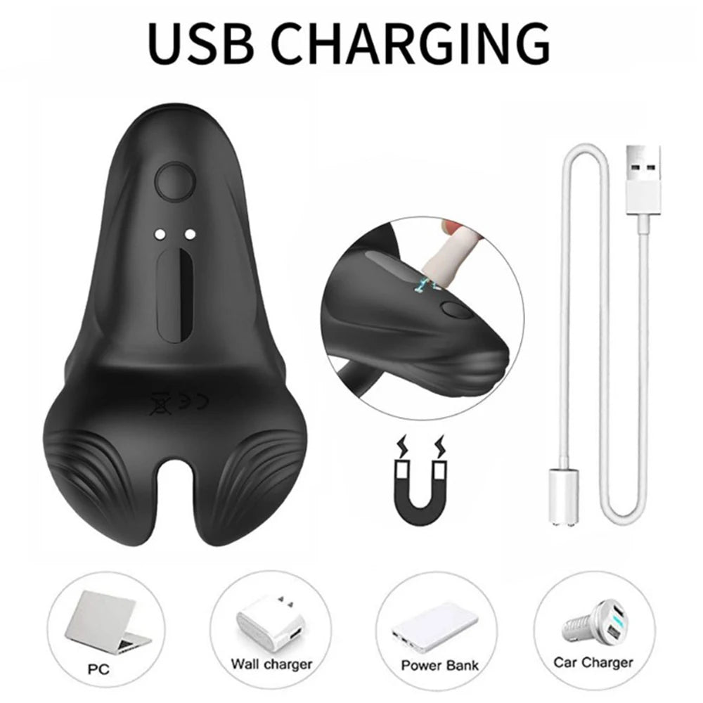 Amoura Vibrating Cock Ring, Remote Control, Men's, Silicone – waterproof vibrator