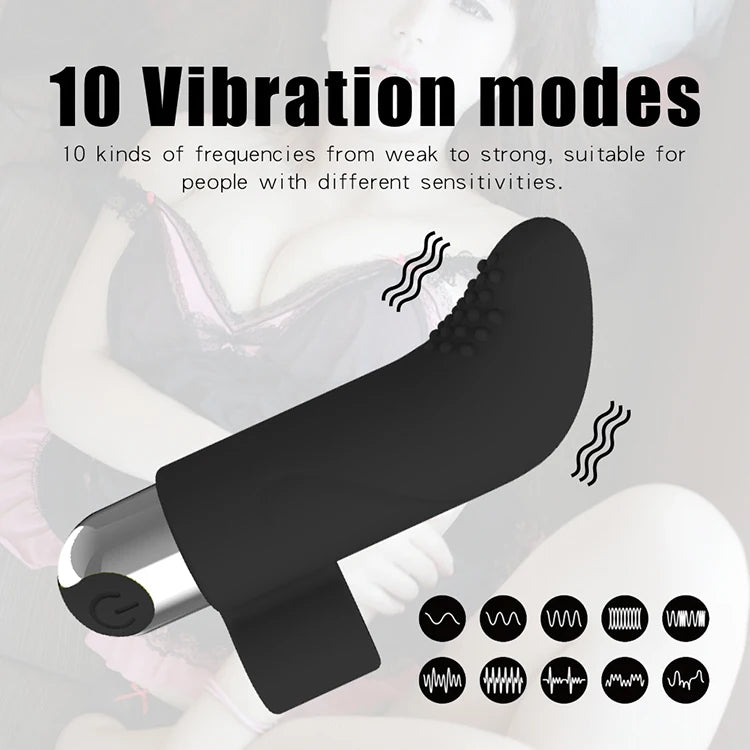Amoura Clitoral Finger Vibrator, Personal Massager, Vibrating, Women's – finger-worn vibrator