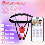 Amoura Clitoral Panty Vibrator, Wearable, Vibrating, Women's, App & Remote Control, Silicone & ABS, IPX6 Waterproof – couples vibrator