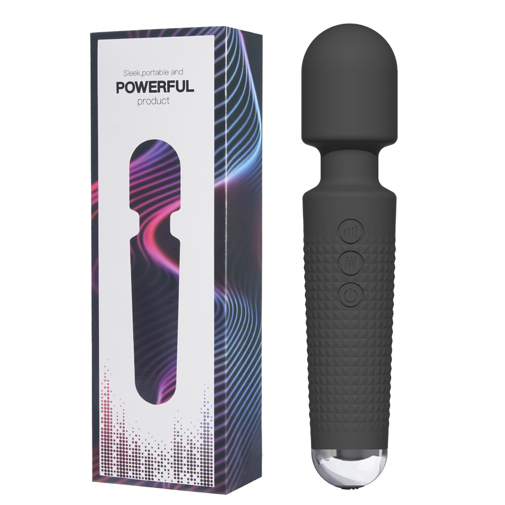 🛡️ Waterproof AV Wand Massager—20 Frequencies, Quiet Motor