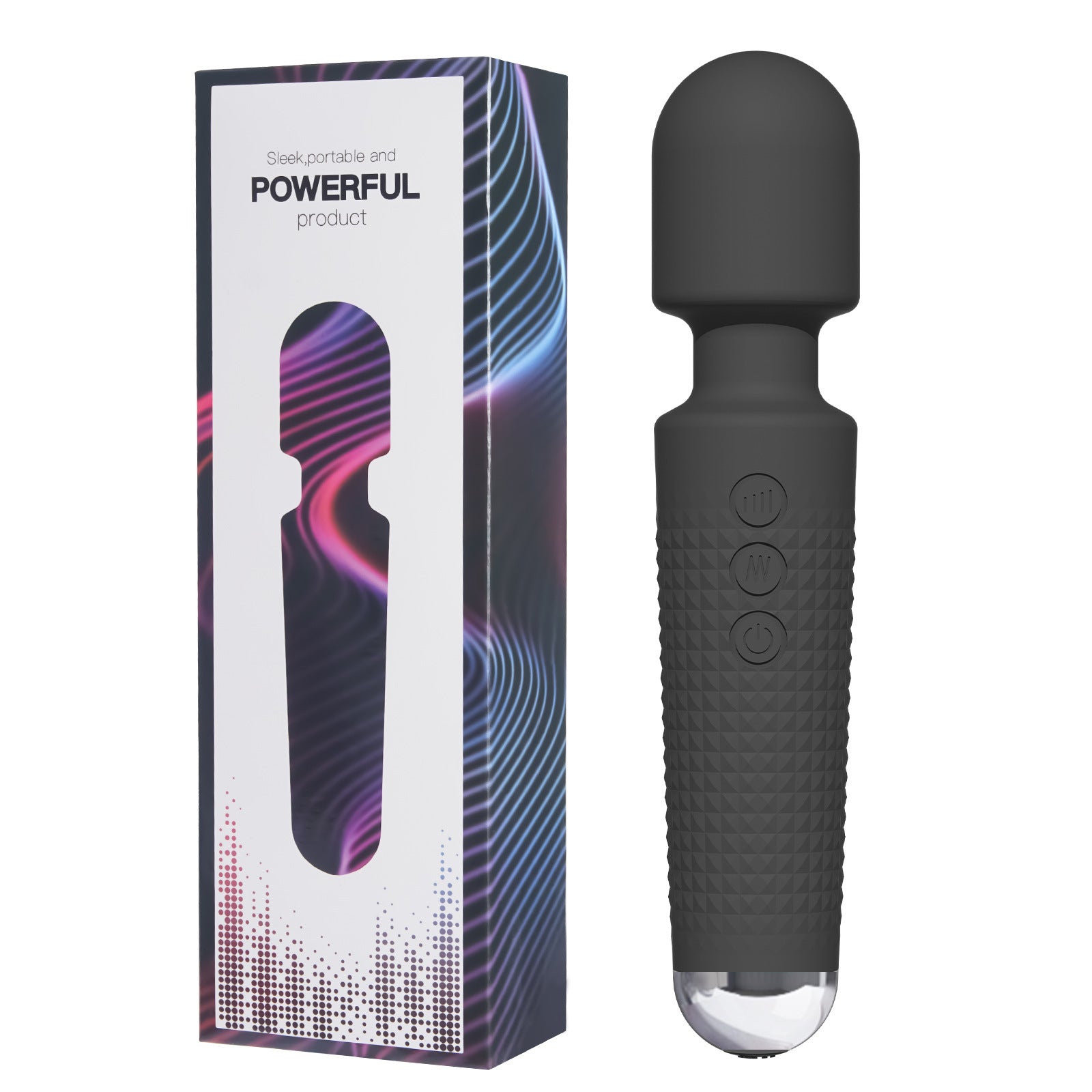 🛡️ Waterproof AV Wand Massager—20 Frequencies, Quiet Motor