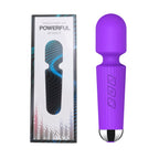🛡️ Waterproof AV Wand Massager—20 Frequencies, Quiet Motor