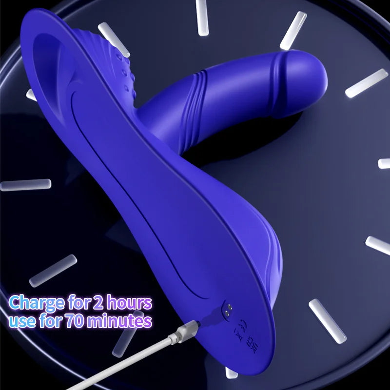Amoura Clitoral, G-Spot & Anal Riding Vibrator, Grinding, Women's, App-Controlled, Silicone, Waterproof – women's pleasure vibrator