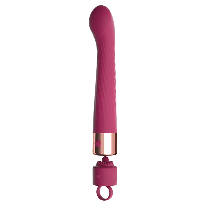 Amoura 5-in-1 Clitoral & G-Spot Tongue Licking Wand Vibrator, Women's – clitoral G-spot vibrator