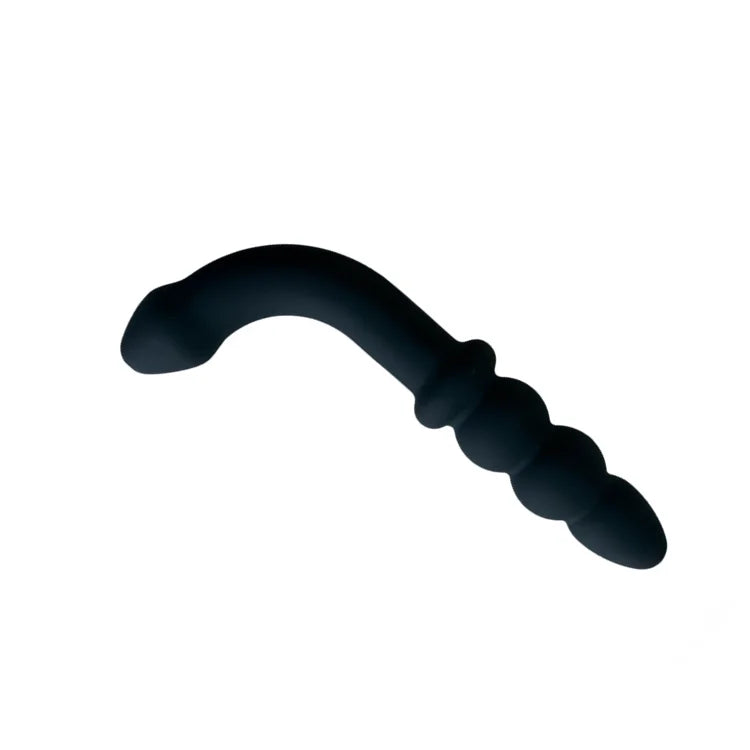 Amoura Anal & Vaginal Curved Beads, Silicone, Waterproof – Anal Beads Main image