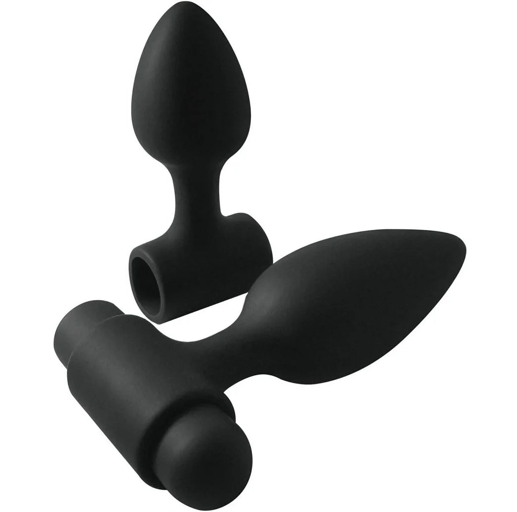 Amoura Anal & G-Spot Vibrator Plug, 10-Mode Vibrating, Women's, Silicone & ABS – anal G-spot vibrator plug