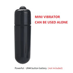 Amoura Anal & G-Spot Vibrator Plug, 10-Mode Vibrating, Women's, Silicone & ABS – dual stimulation